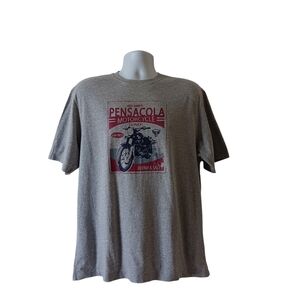 Izod Gray Pensacola Motorcycle Tee
